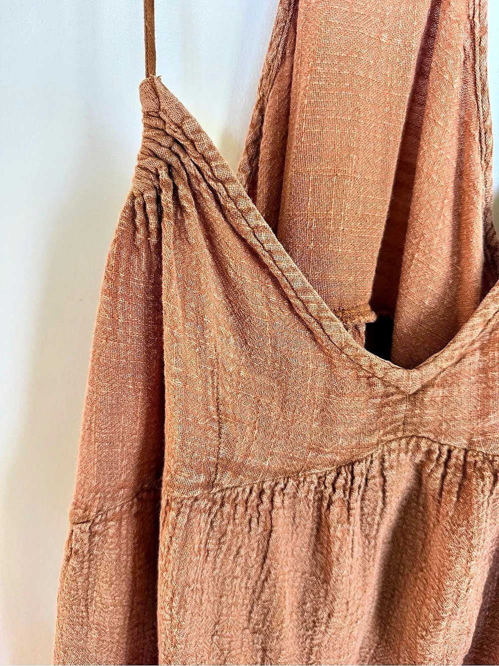 Rip Curl Brown Maxi Dress Size Medium - Picture 4 of 6